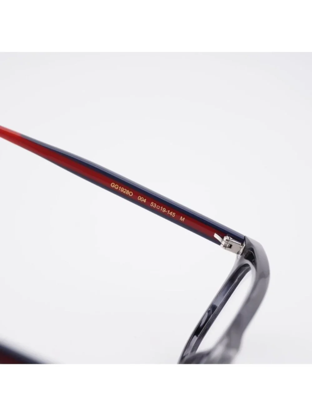 Gucci GG1928O 004 Eyeglasses Grey Havana 53mm Square Frame